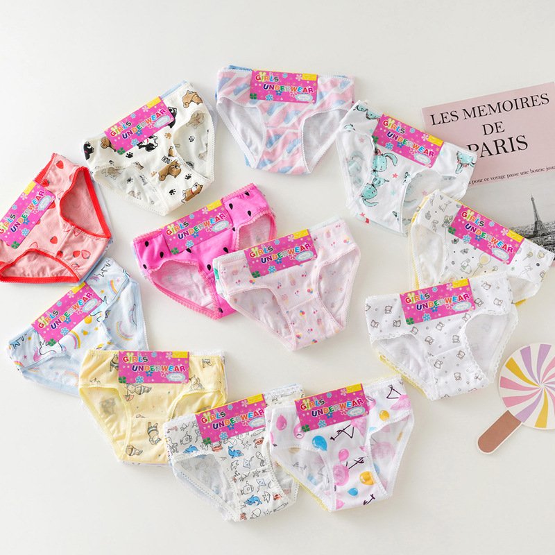 Kids Cotton Pants — 2-12 yrs, 3 pcs